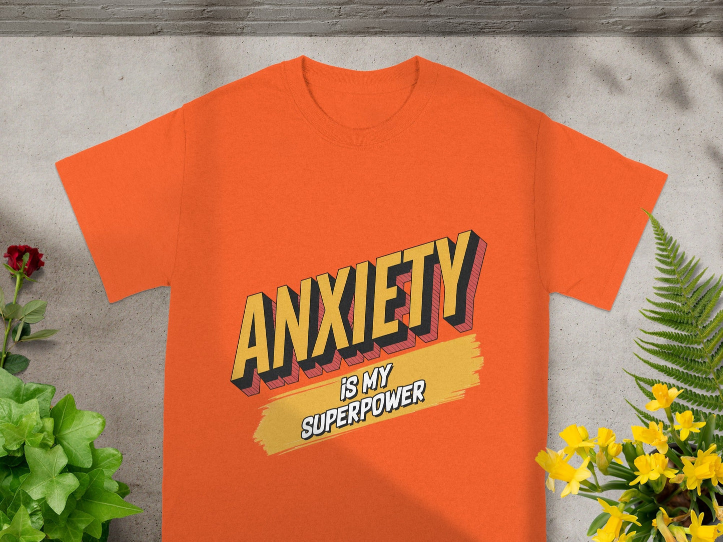 Anxiety Is My Superpower Graphic Tee