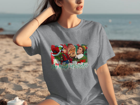 The Boys of Winter Christmas Holiday T-Shirt