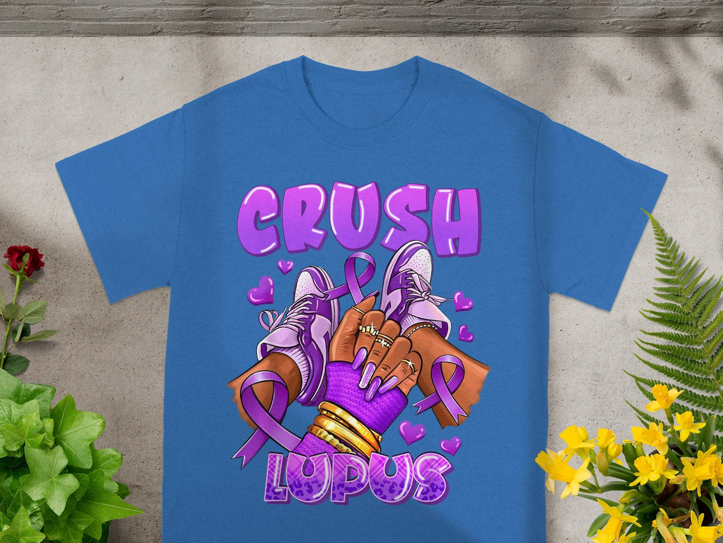 Crush Lupus Awareness Graphic T-Shirt