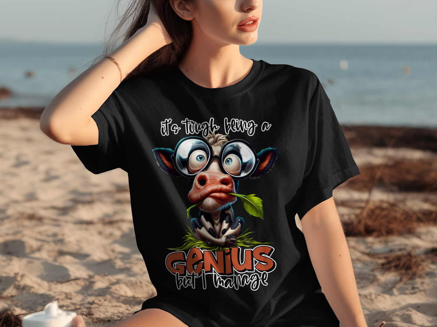 It's Tough Being a Genius But I Manage T-Shirt