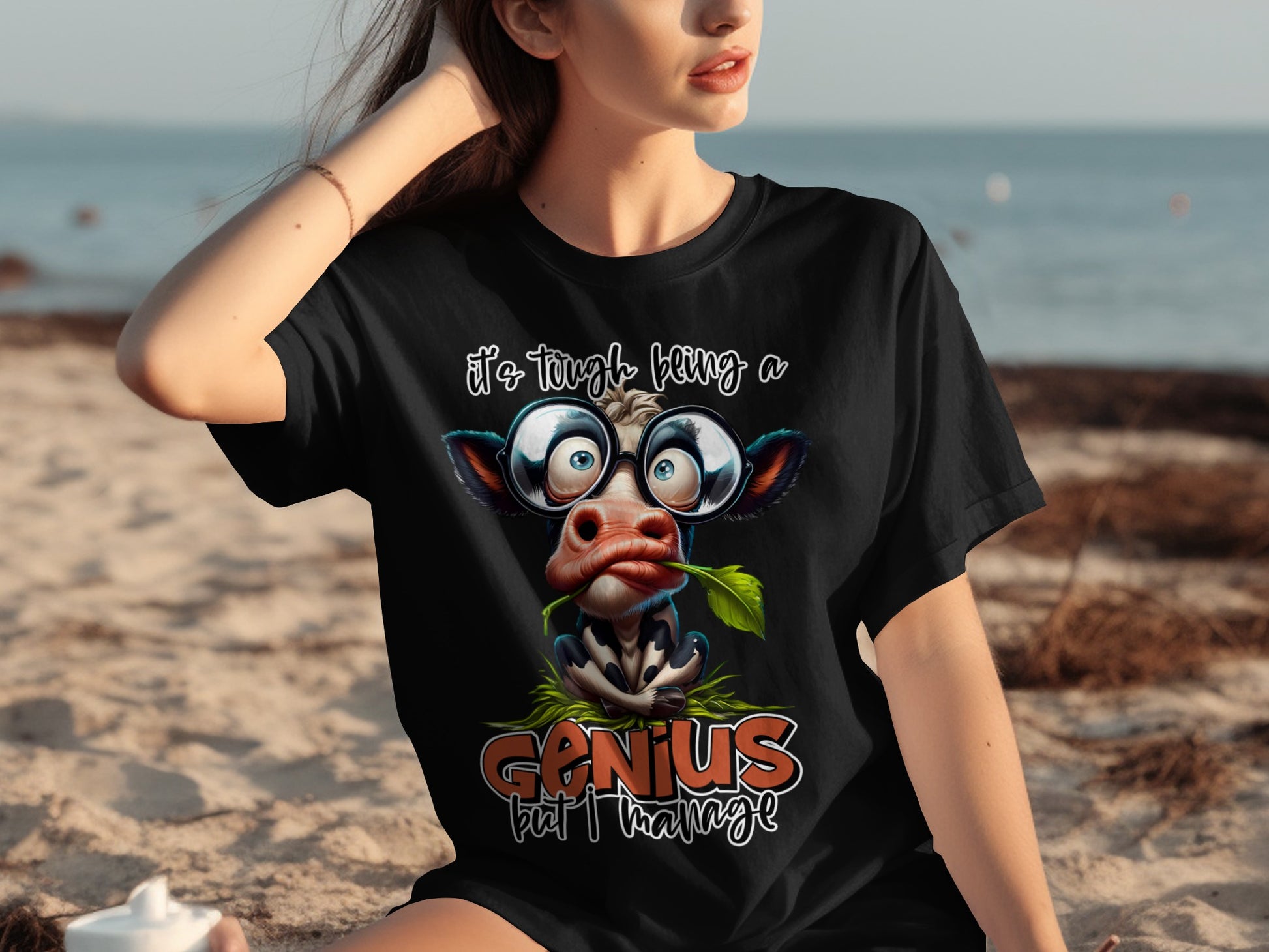 It's Tough Being a Genius But I Manage T-Shirt
