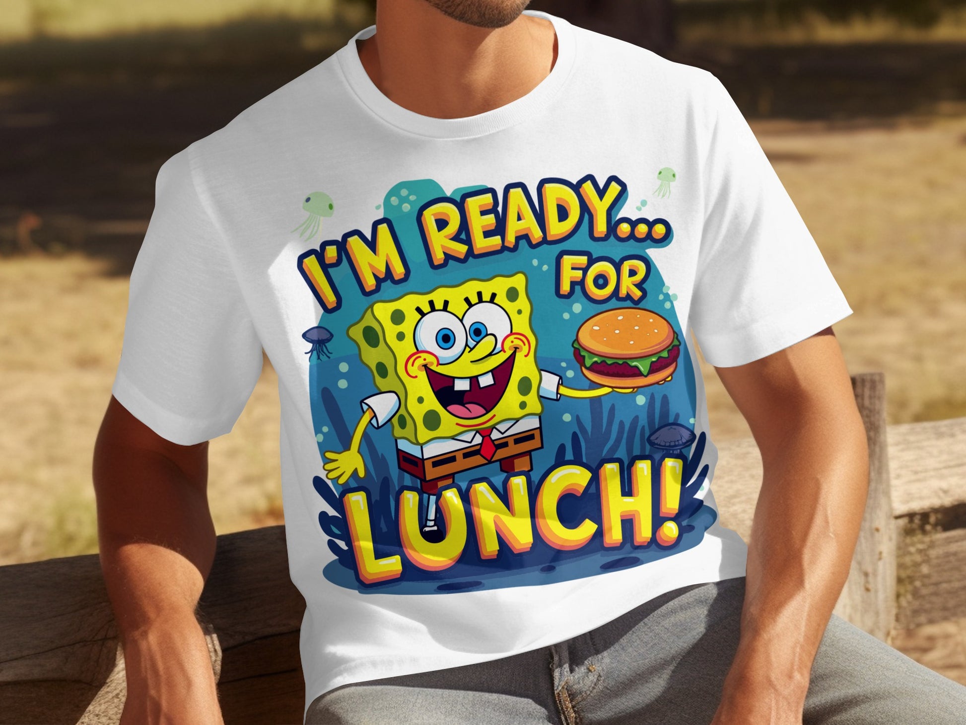 I'm Ready for Lunch Spongebob Graphic Tee