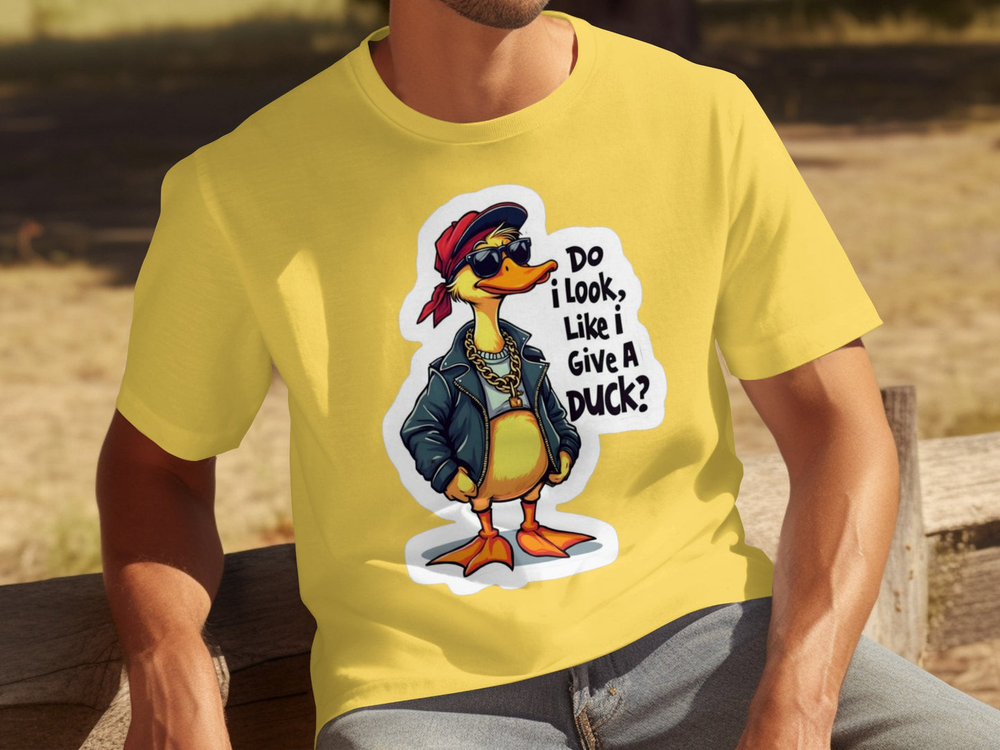 Do I Look Like I Give A Duck Graphic T-shirt