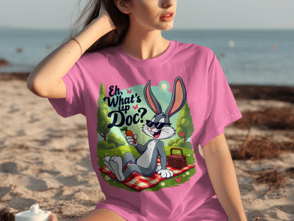 Eh What's Up Doc Bugs Bunny Graphic T-Shirt
