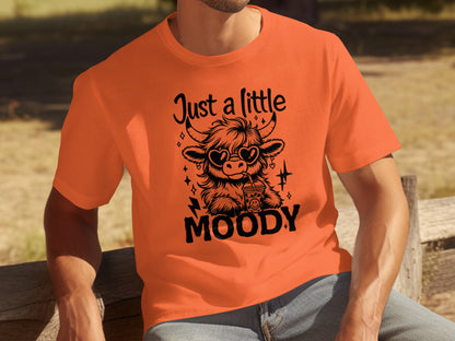 Just a Little Moody Graphic Unisex T-Shirt