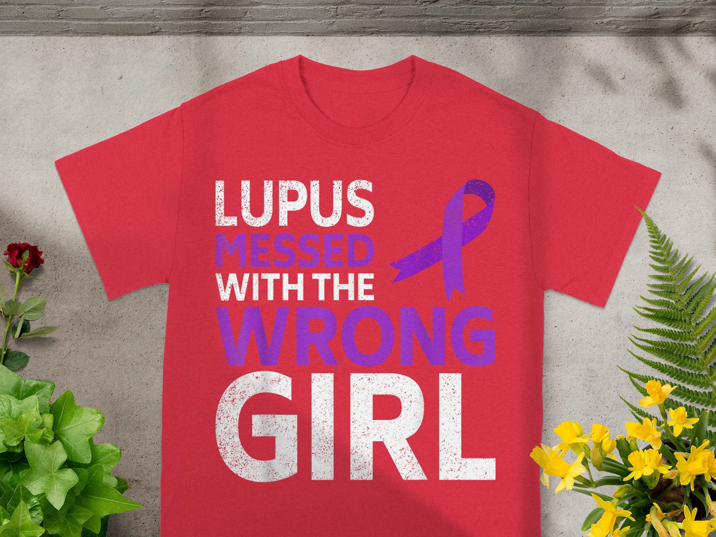 Lupus Messed With The Wrong Girl T-Shirt
