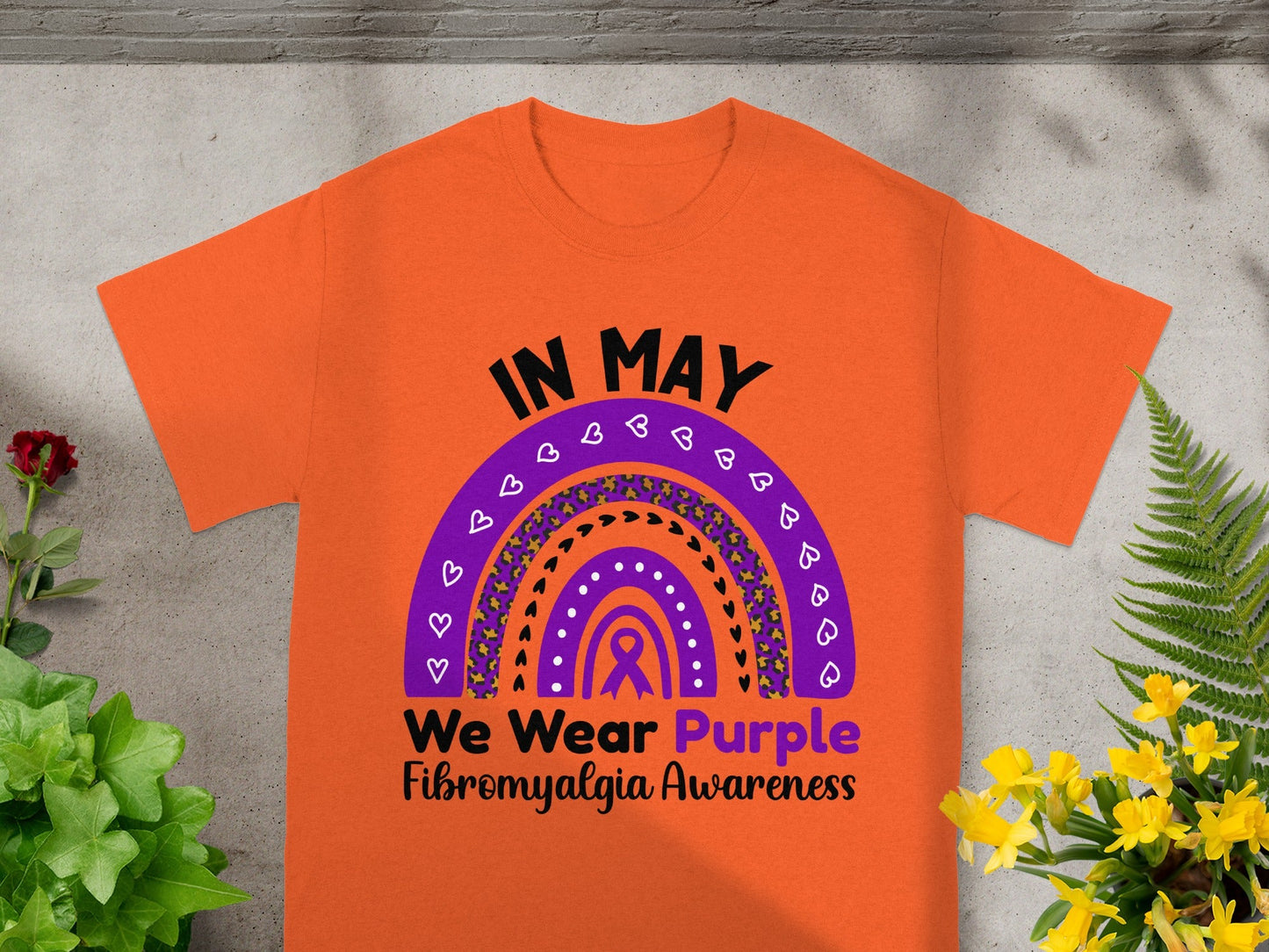 In May We Wear Purple Fibromyalgia Awareness T-shirt
