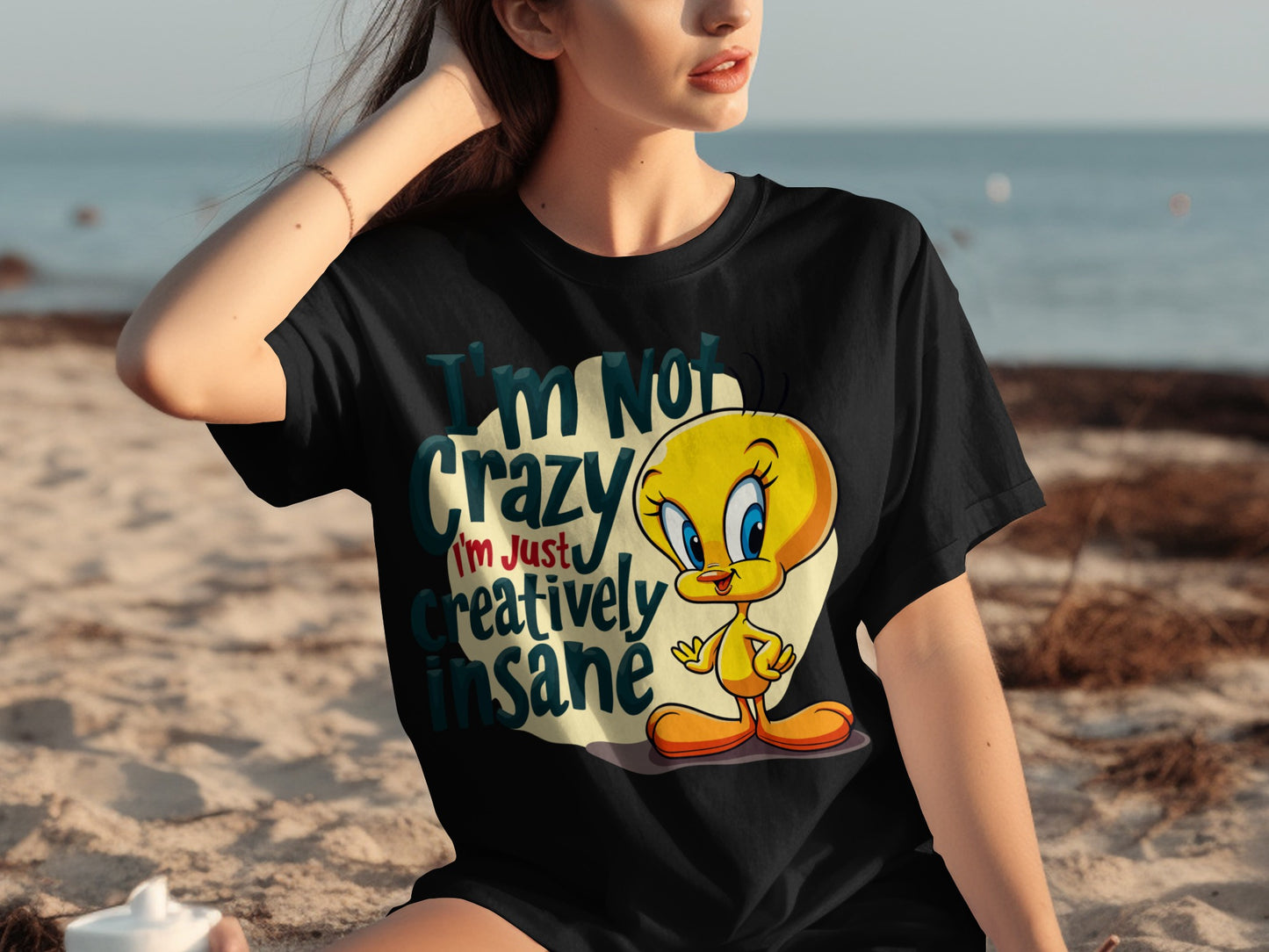 I'm Not Crazy I'm Just Creatively Insane T-Shirt