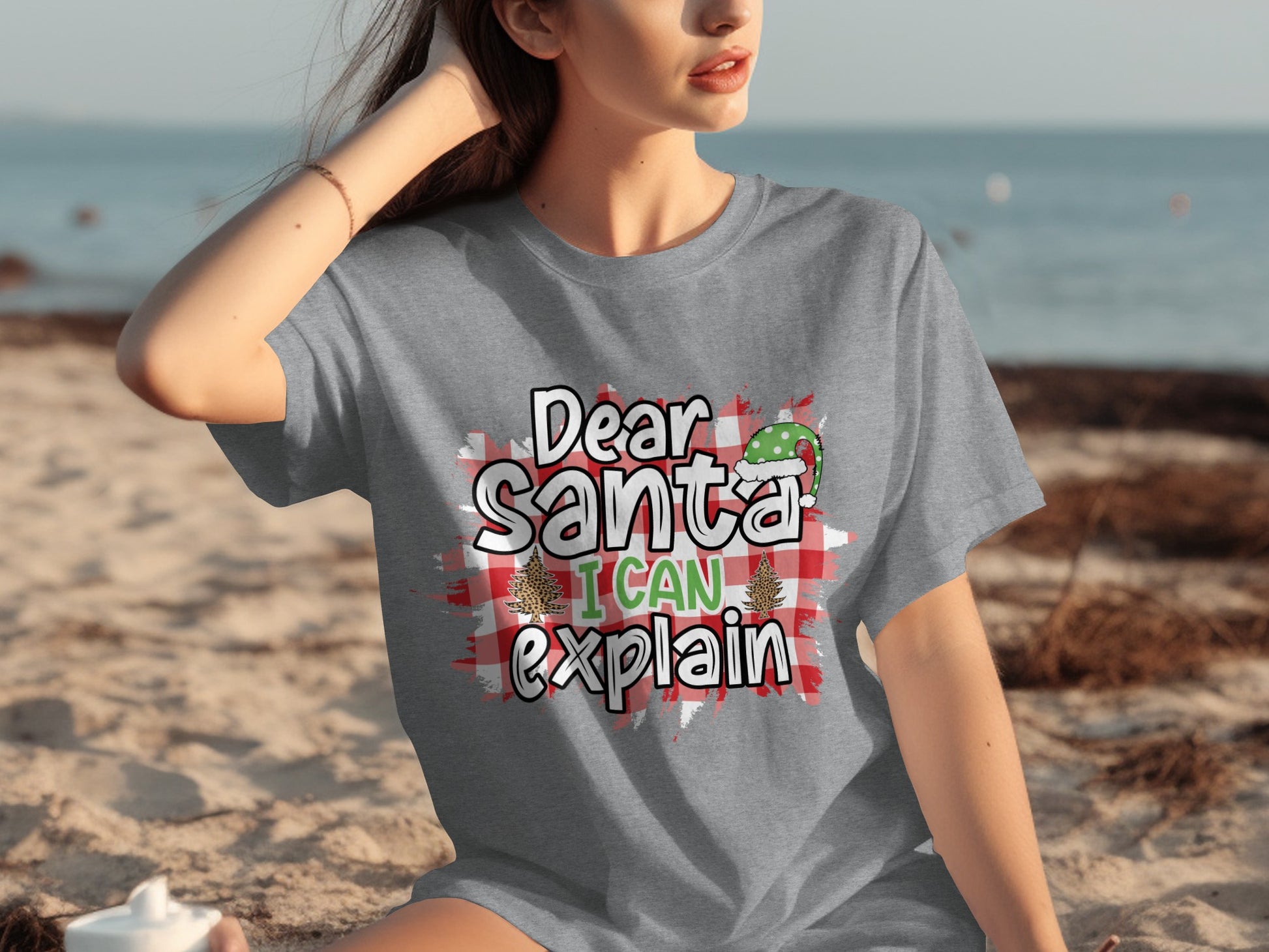 Dear Santa I Can Explain Christmas T-shirt