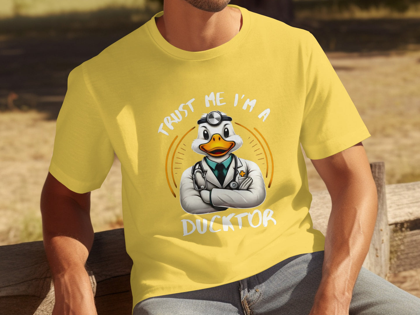 Trust Me I'm A Ducktor Graphic Tee T-shirt