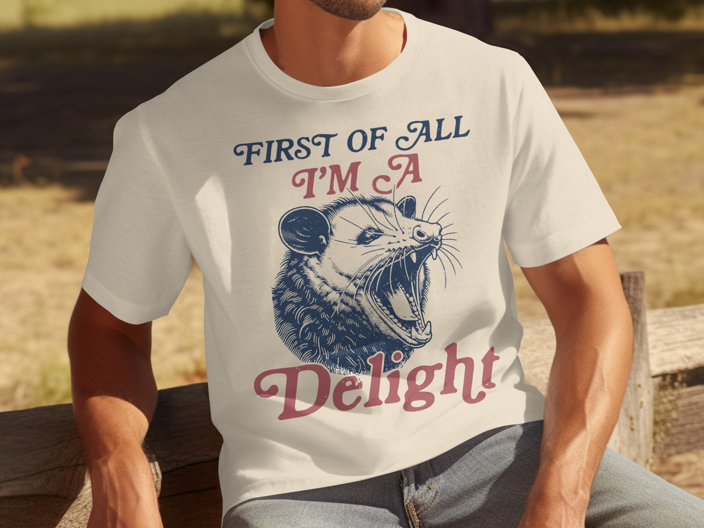 First Of All I'm A Delight Graphic T-Shirt