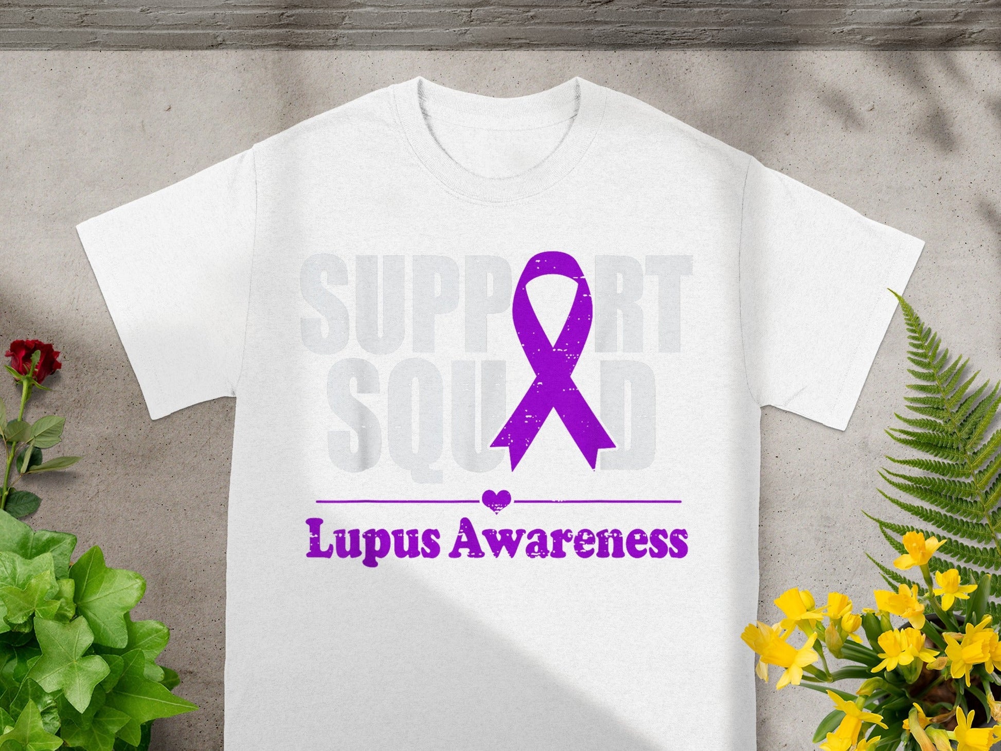 Support Squad Lupus Awareness T-Shirt