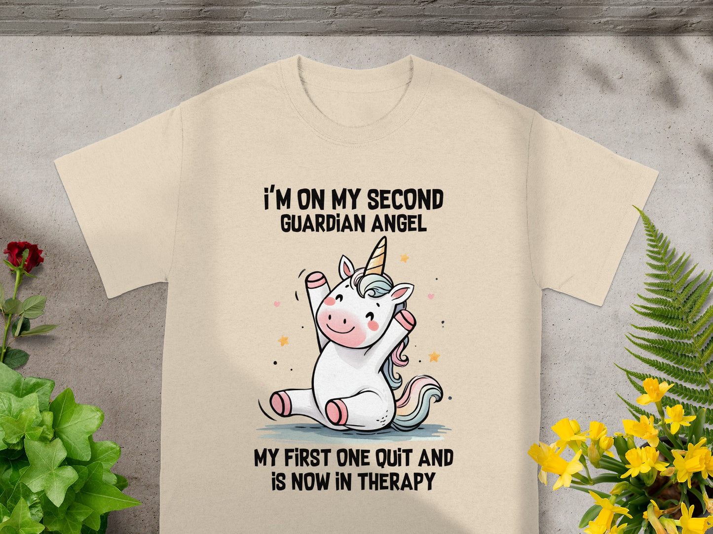 My Second Guardian Angel Unicorn Tee