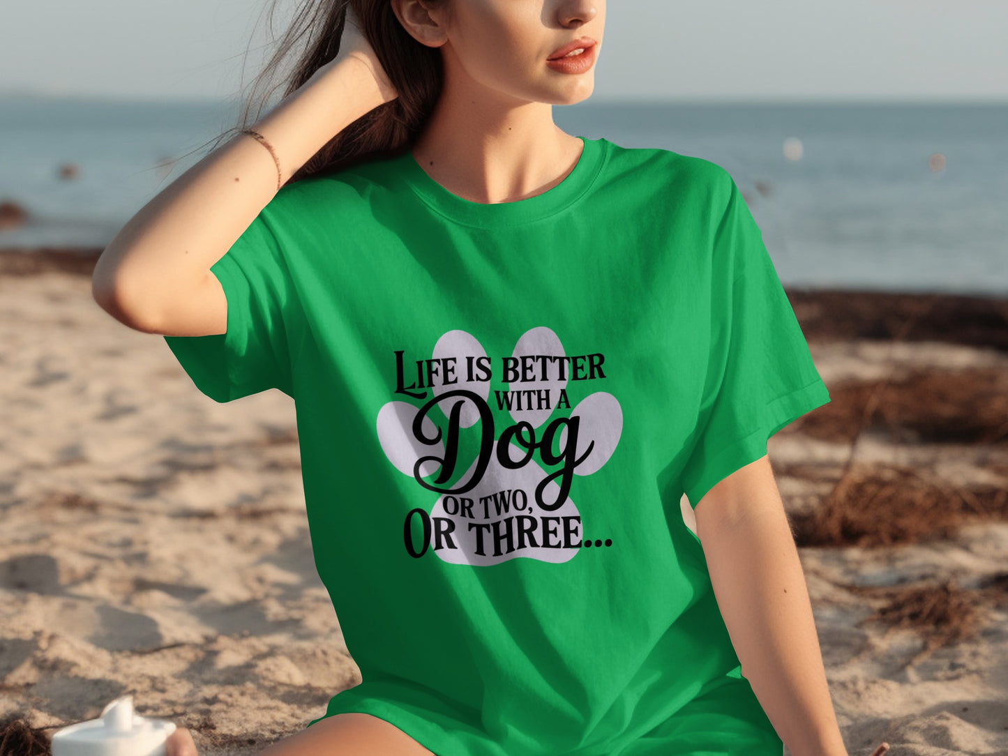 Life Is Better With A Dog Or Two Or Three T-Shirt