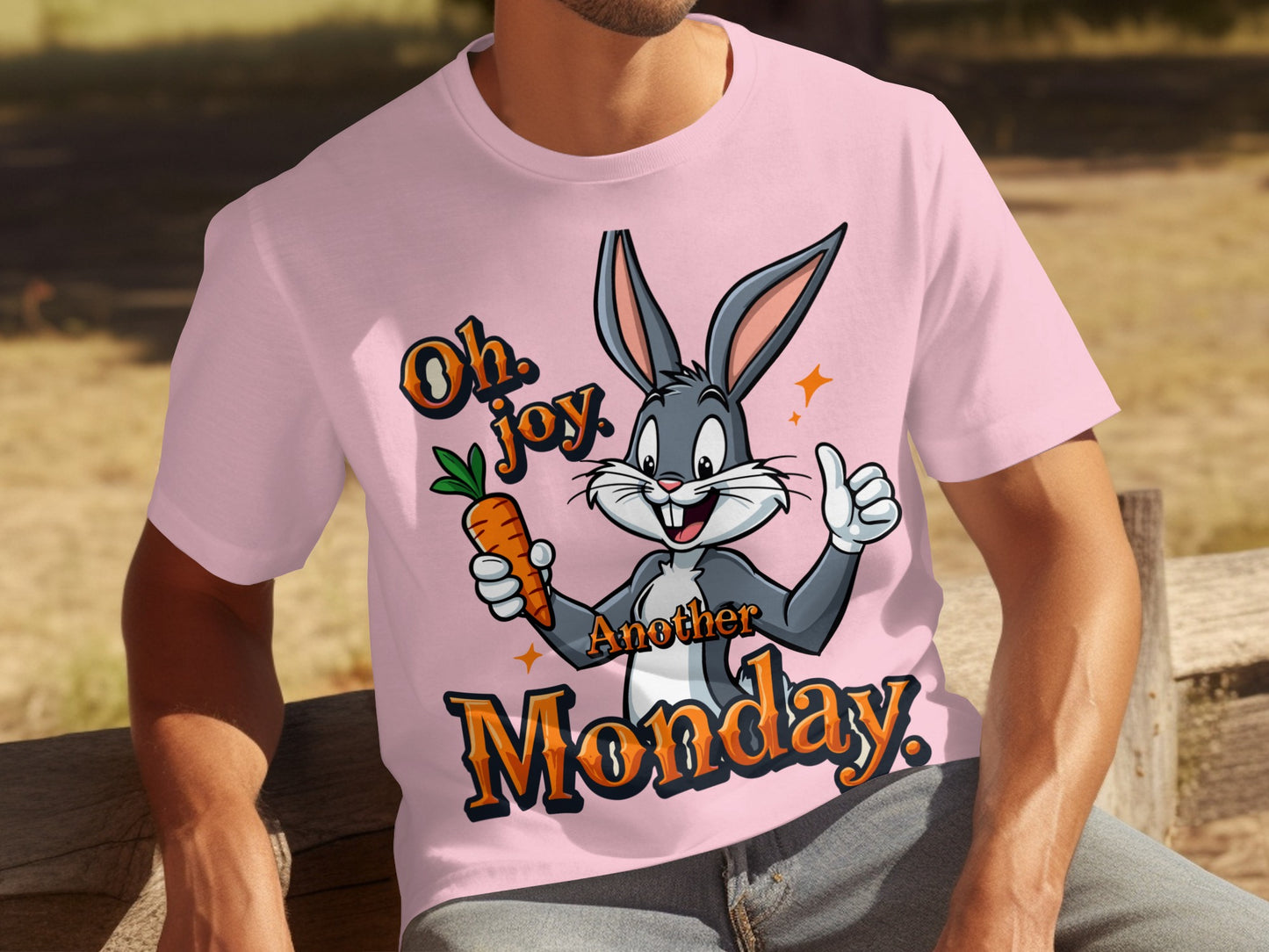 Oh Joy Another Monday Cartoon Graphic T-shirt