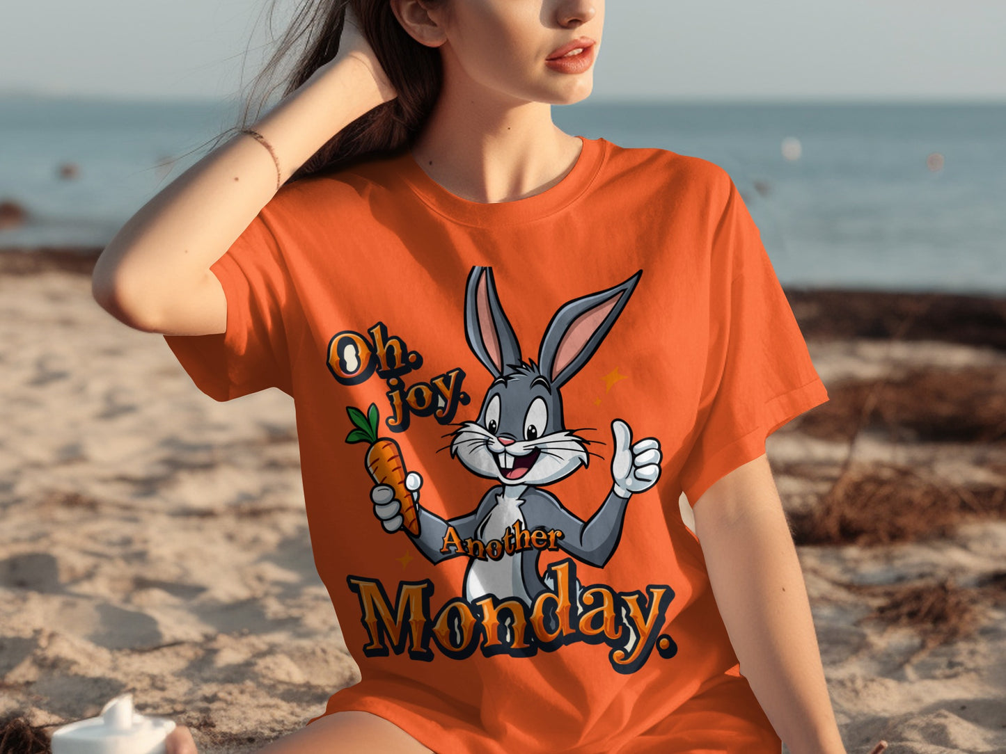 Oh Joy Another Monday Bugs Bunny Graphic T-shirt