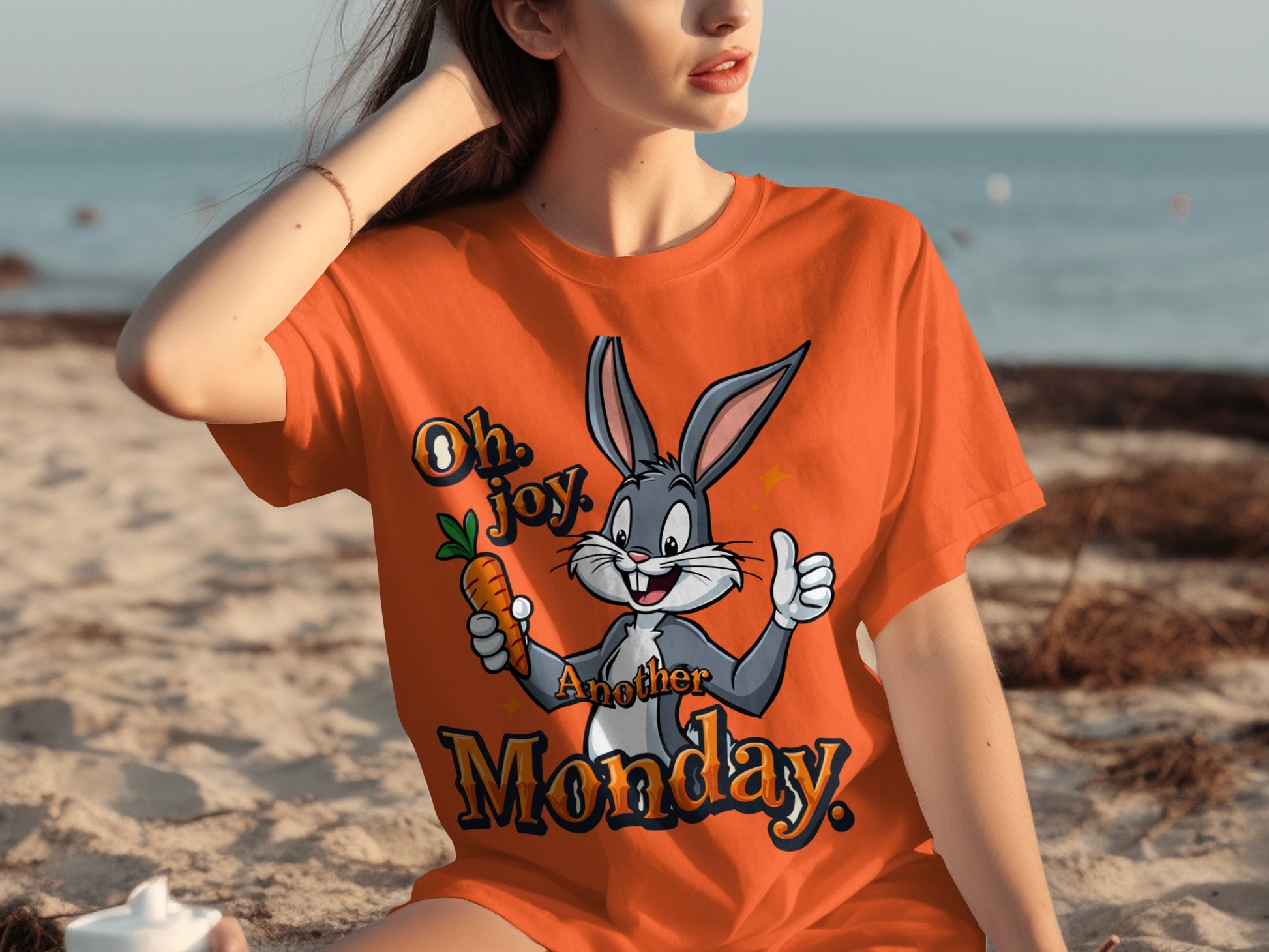 Oh Joy Another Monday Bugs Bunny Graphic T-shirt