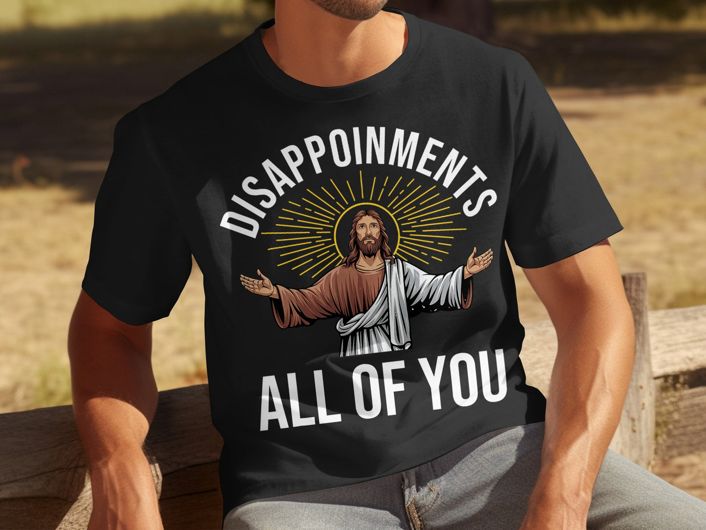 Disappointments All of You Funny Jesus Graphic Tshirt