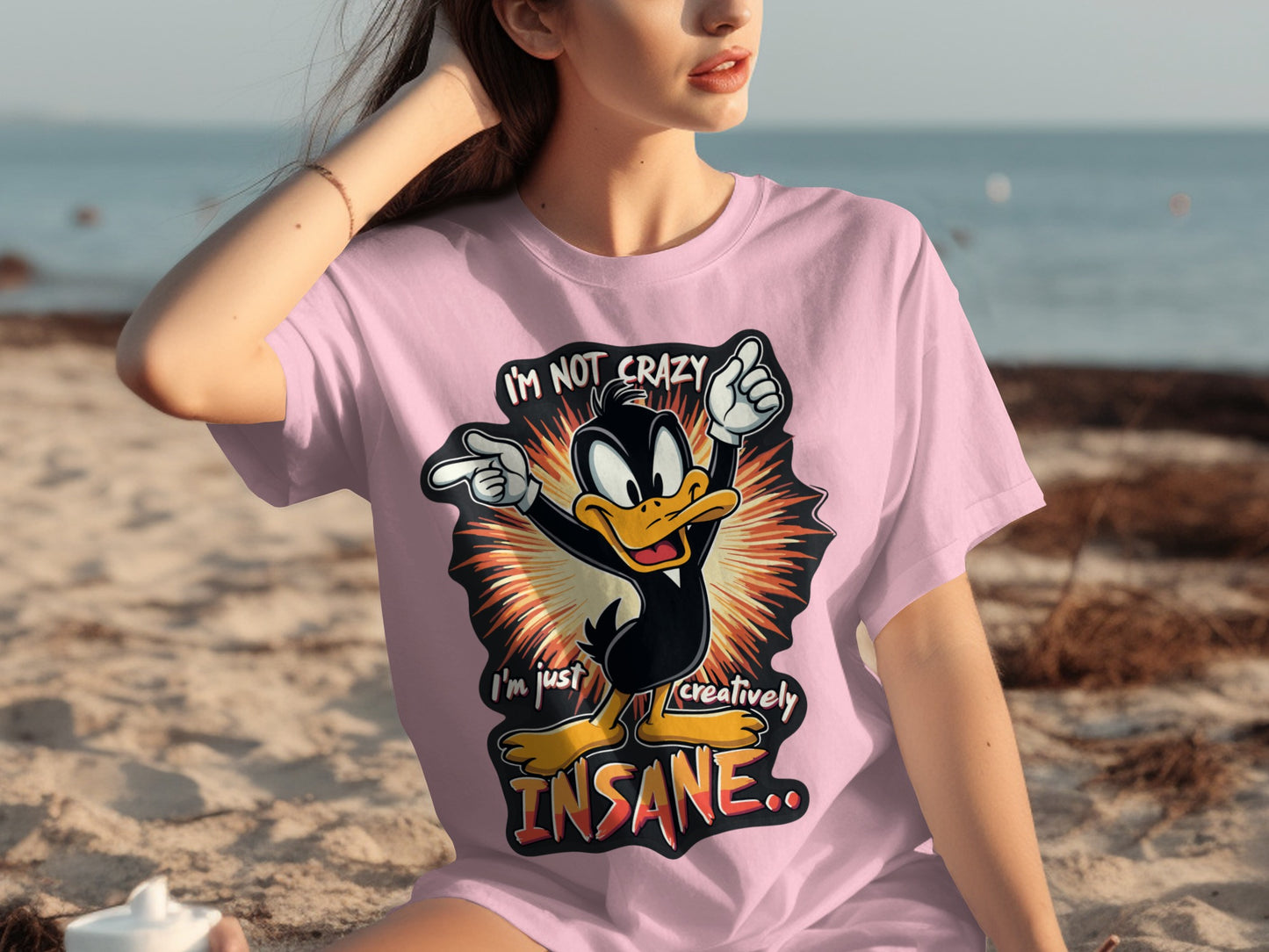 I'm Not Crazy I'm Creatively Insane Graphic Shirt