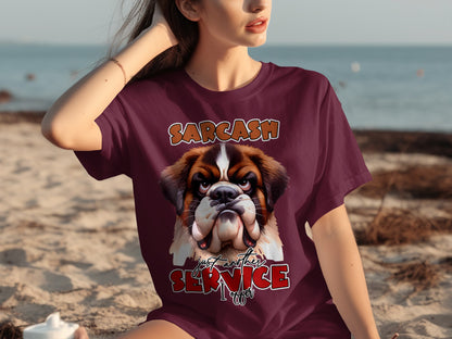 Sarcasm Just Another Service Offered Graphic Shirt