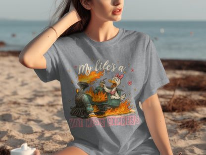 My Life's a Hot Mess Express Graphic Tee