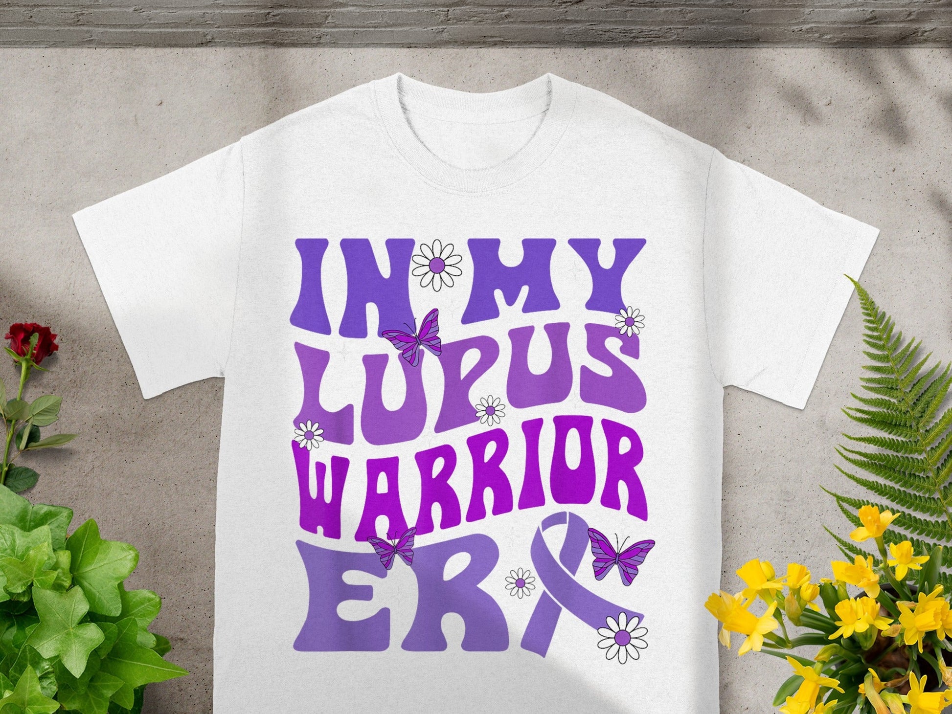 In My Lupus Warrior Era Bold Purple Graphic Tee