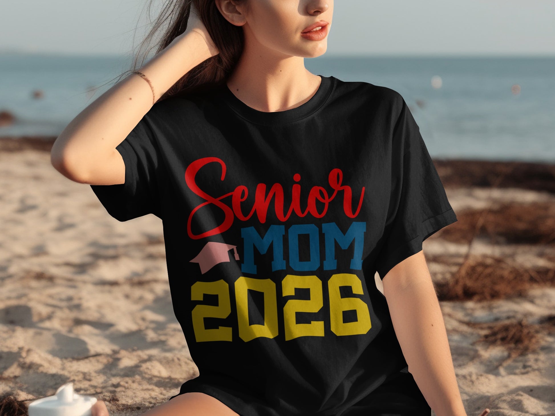 Senior Mom 2026 Tee Mother's Graduation Shirt