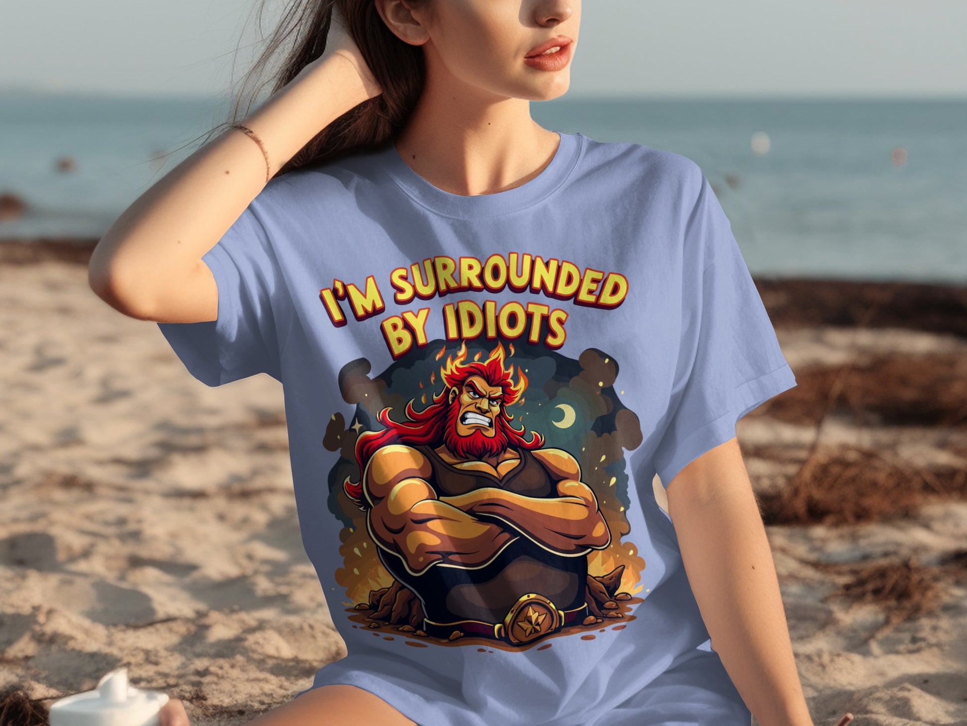 I'M SURROUNDED BY IDIOTS Graphic Tee product