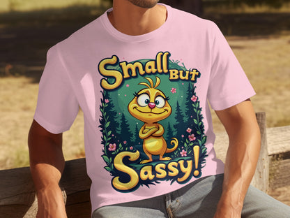 Small But Sassy Character T-shirt with Cute Design