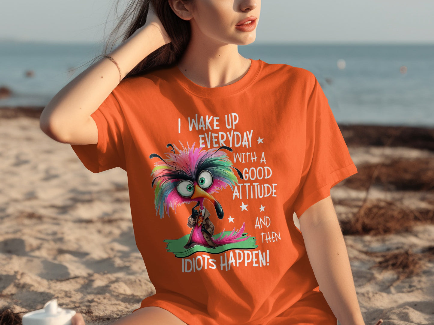 I Wake Up Everyday With a Good Attitude Graphic Shirt