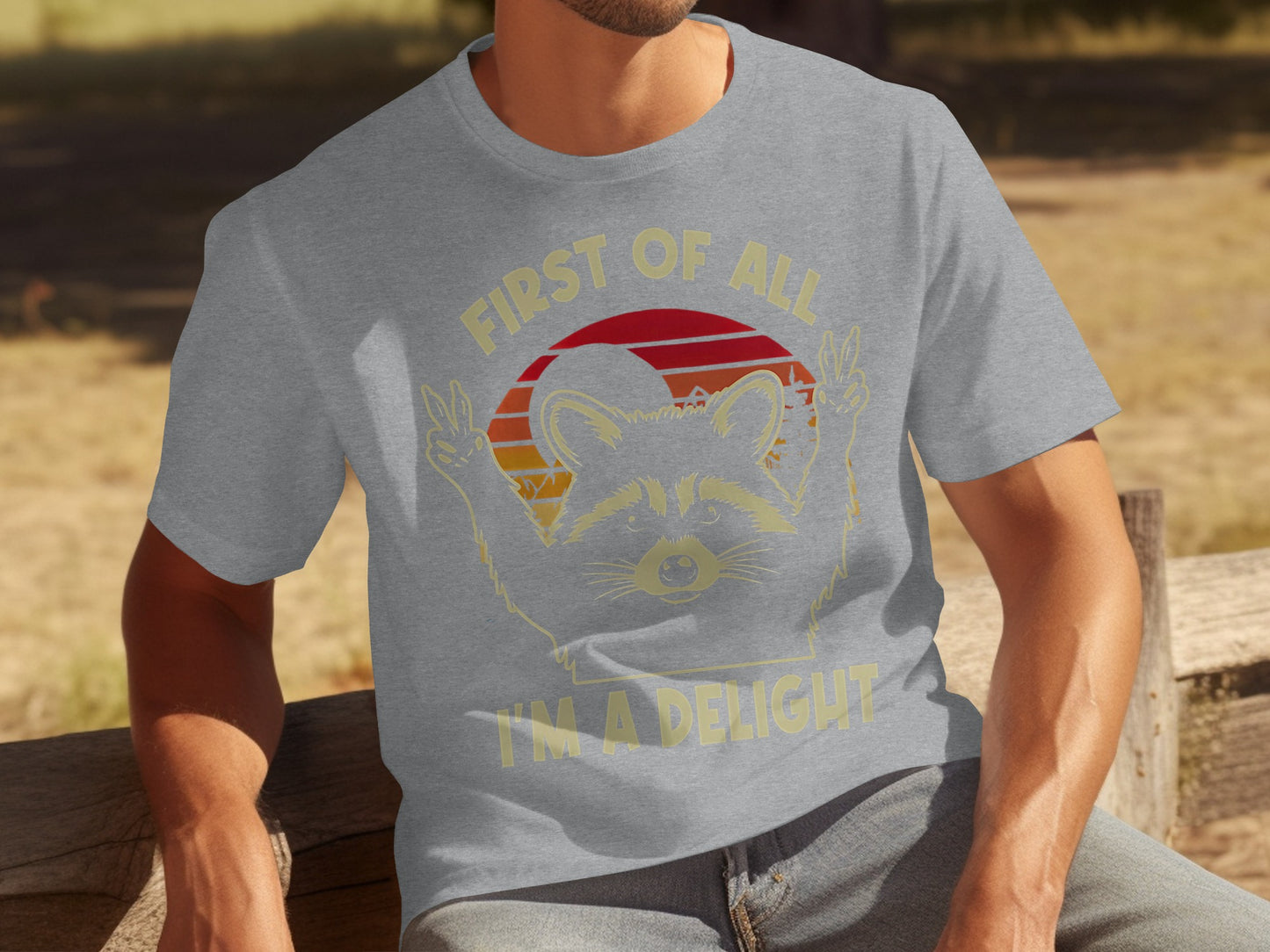 First of All I'm a Delight Graphic T-Shirt