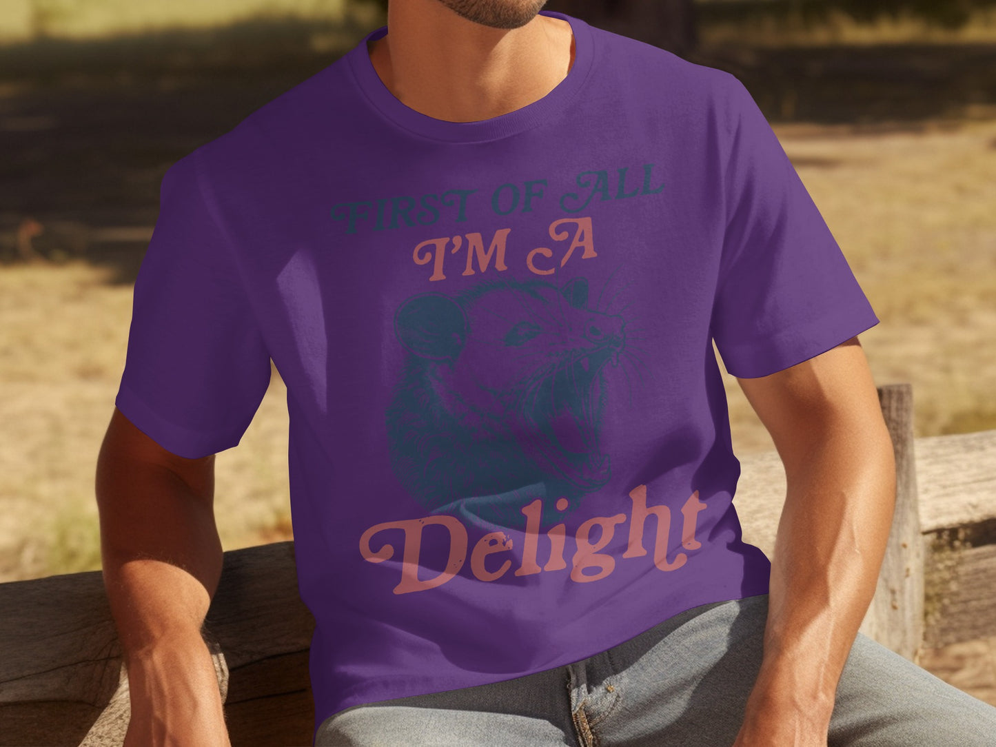First of All I'm a Delight Graphic Tee