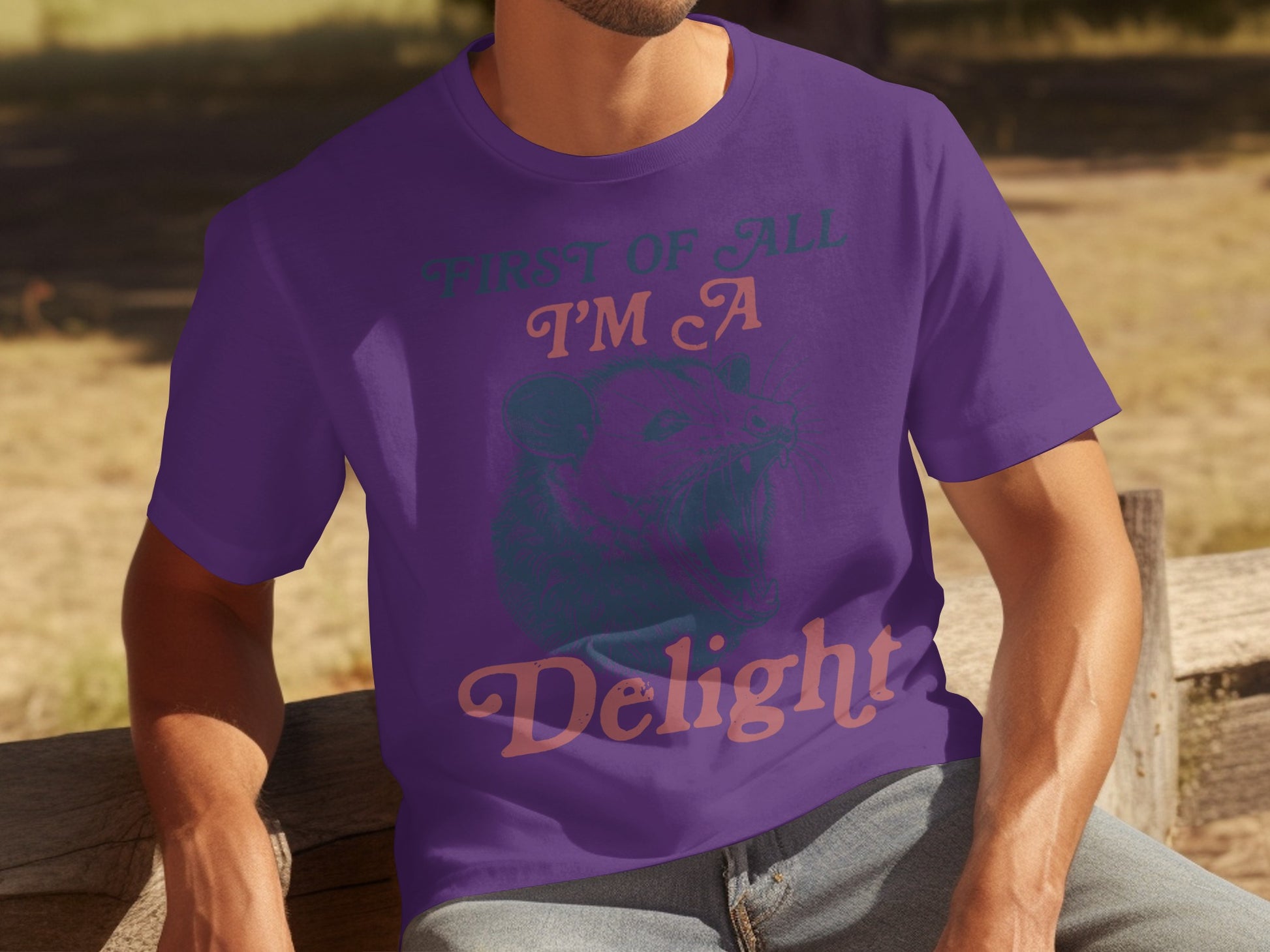 First of All I'm a Delight Graphic Tee