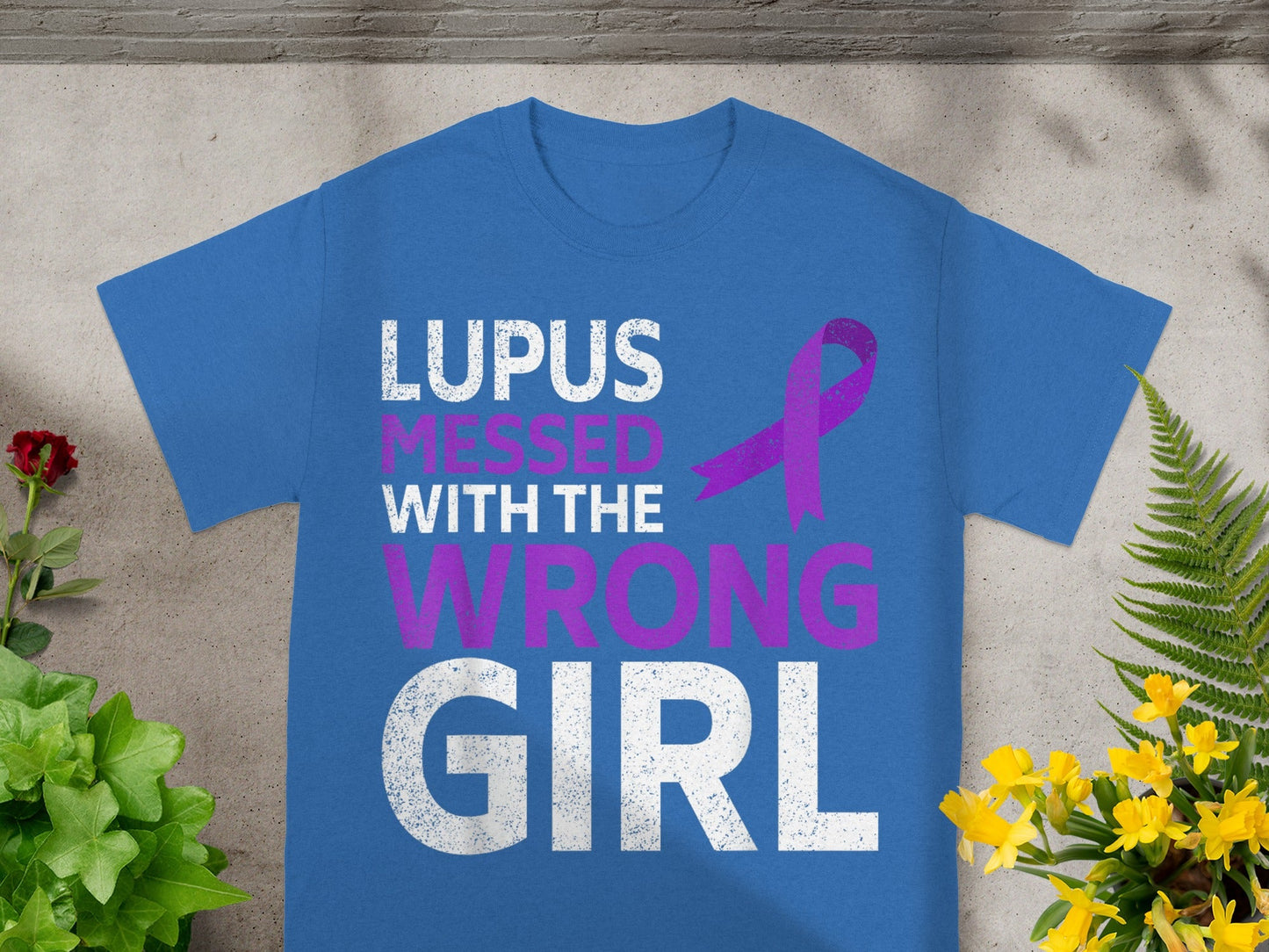 Lupus Messed With The Wrong Girl T-shirt