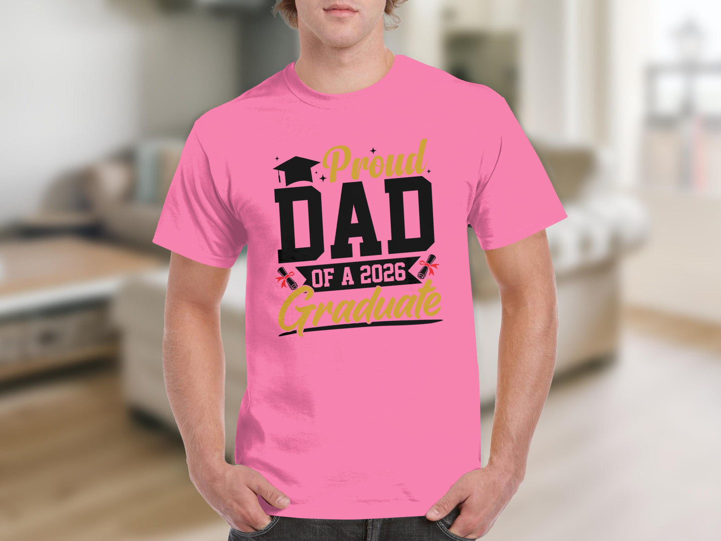 Proud Dad of a 2026 Graduate Celebratory Shirt