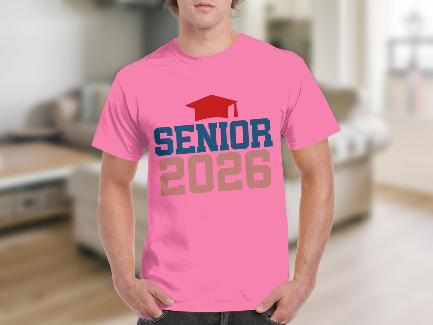 Senior 2026 Graduation Year T-Shirt for Students