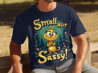 Small But Sassy Cartoon Character T-shirt
