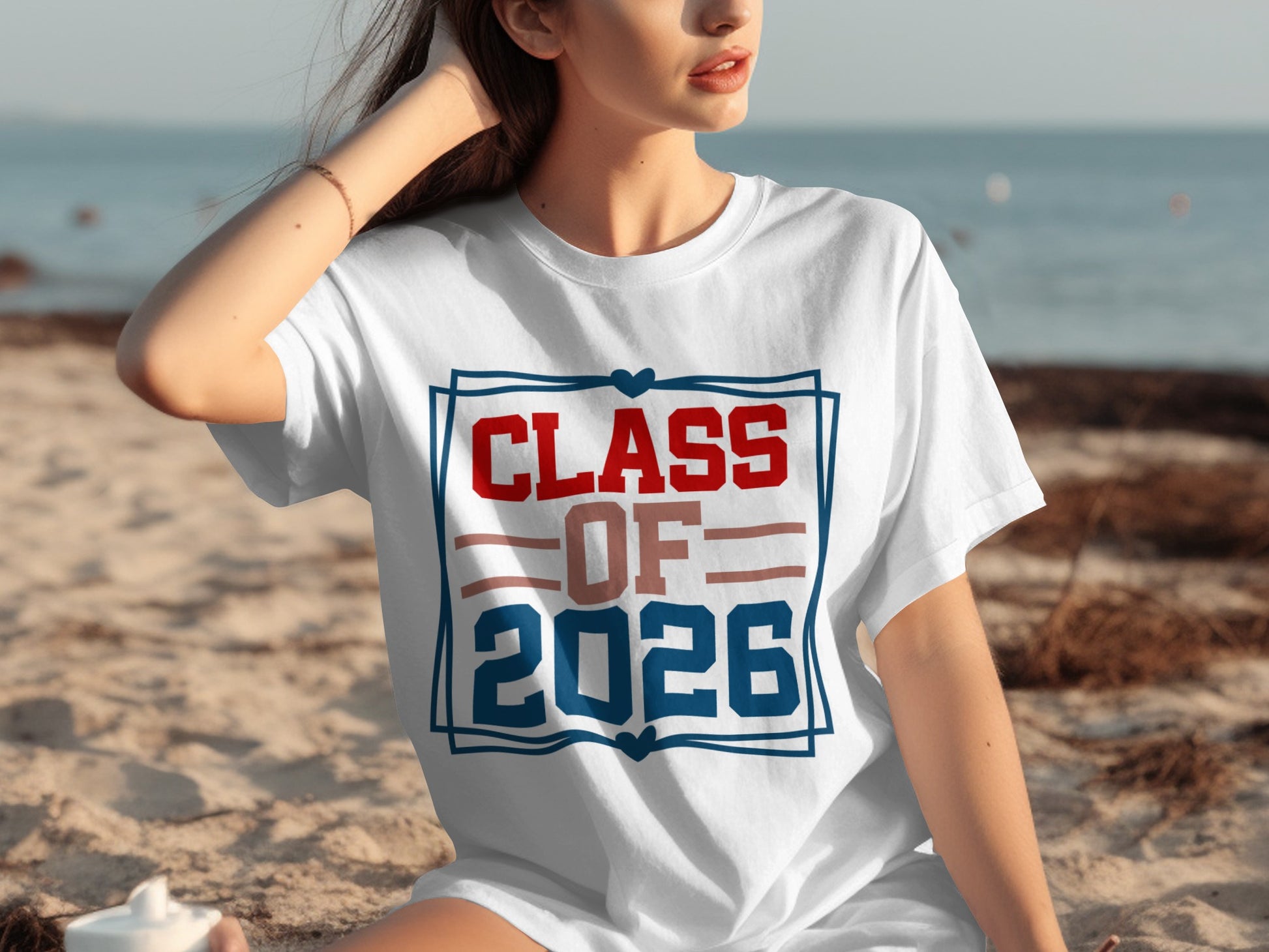 Class of 2026 Bold Typography Graphic T-shirt