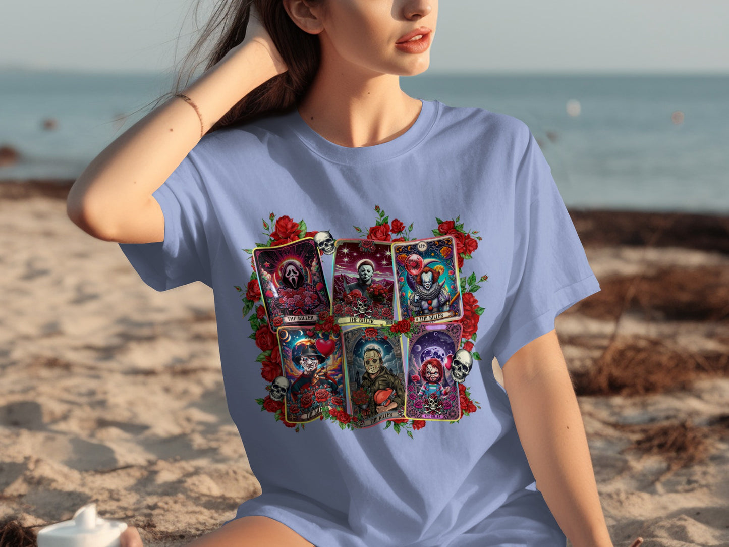 Mystical Tarot Card Design Unisex T-Shirt
