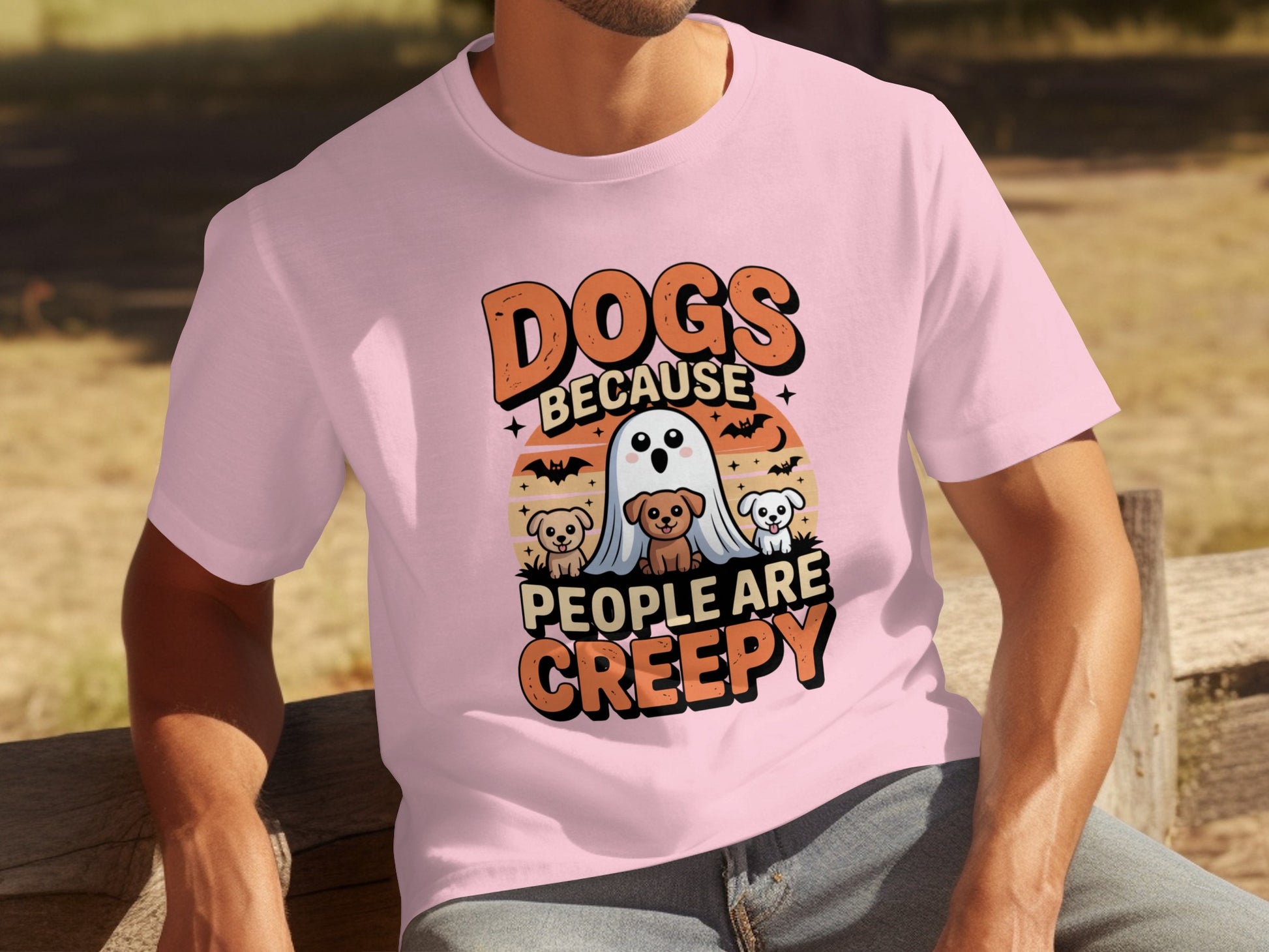 Dogs Because People Are Creepy Halloween Shirt