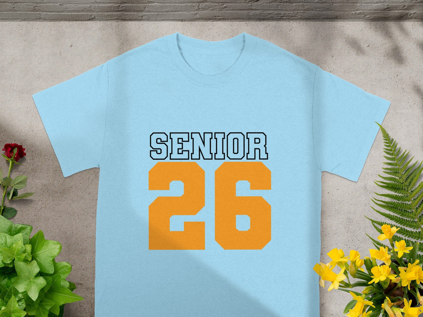 Senior 26 Graphic T-Shirt Casual Wear Tee