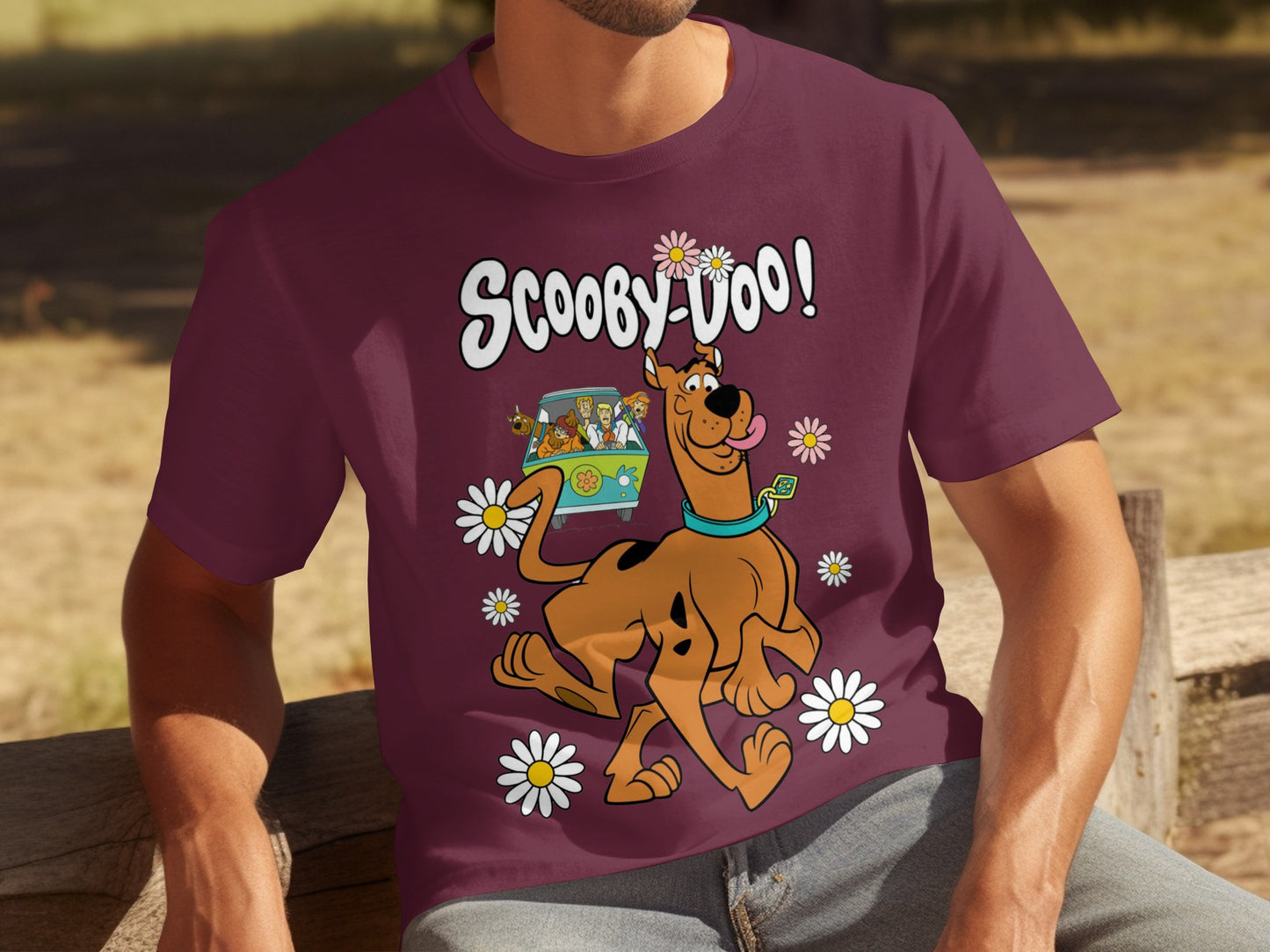 Scooby-Doo Mystery Machine Graphic T-Shirt