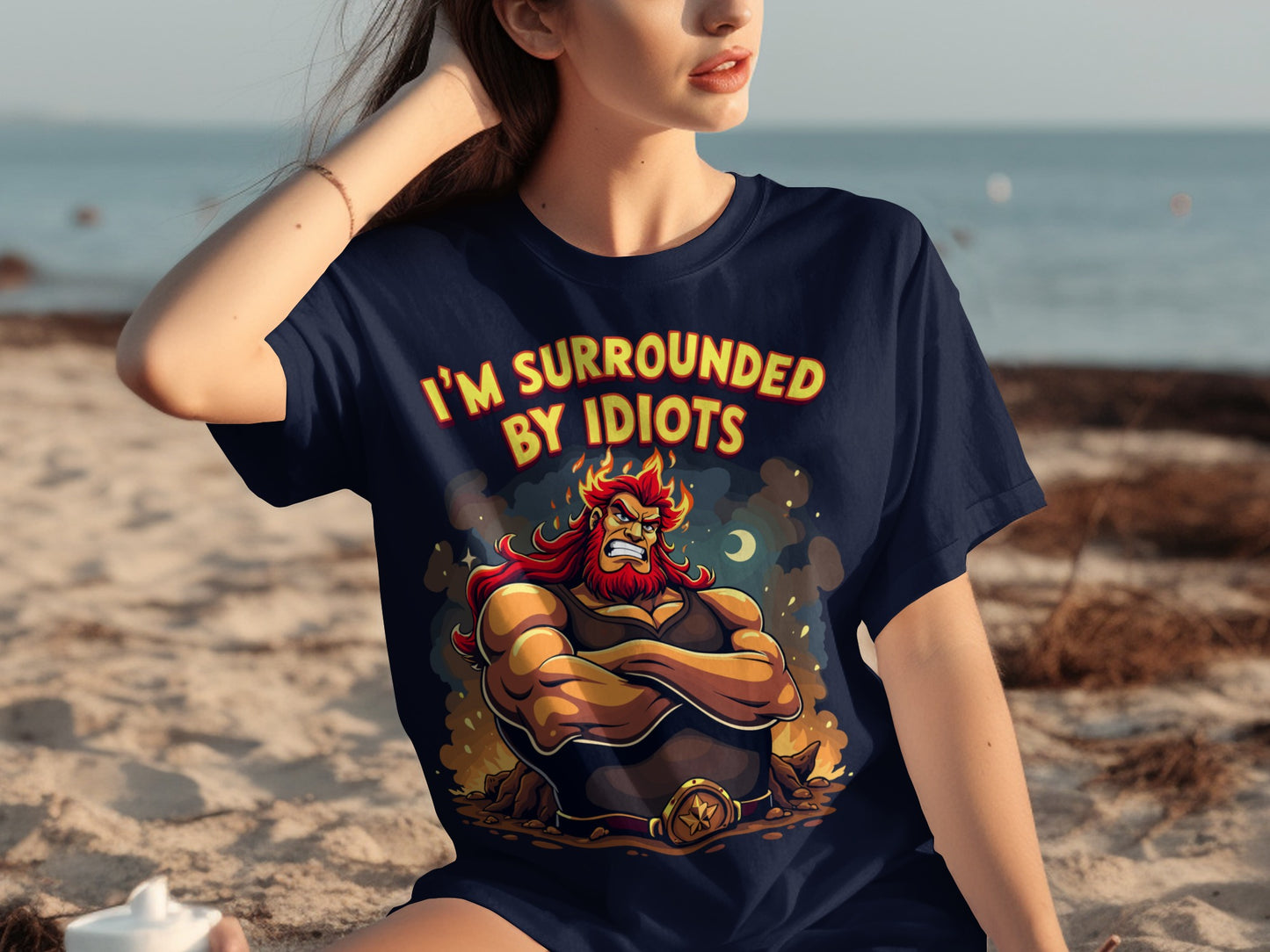 I'm Surrounded by Idiots Graphic Tee Shirt