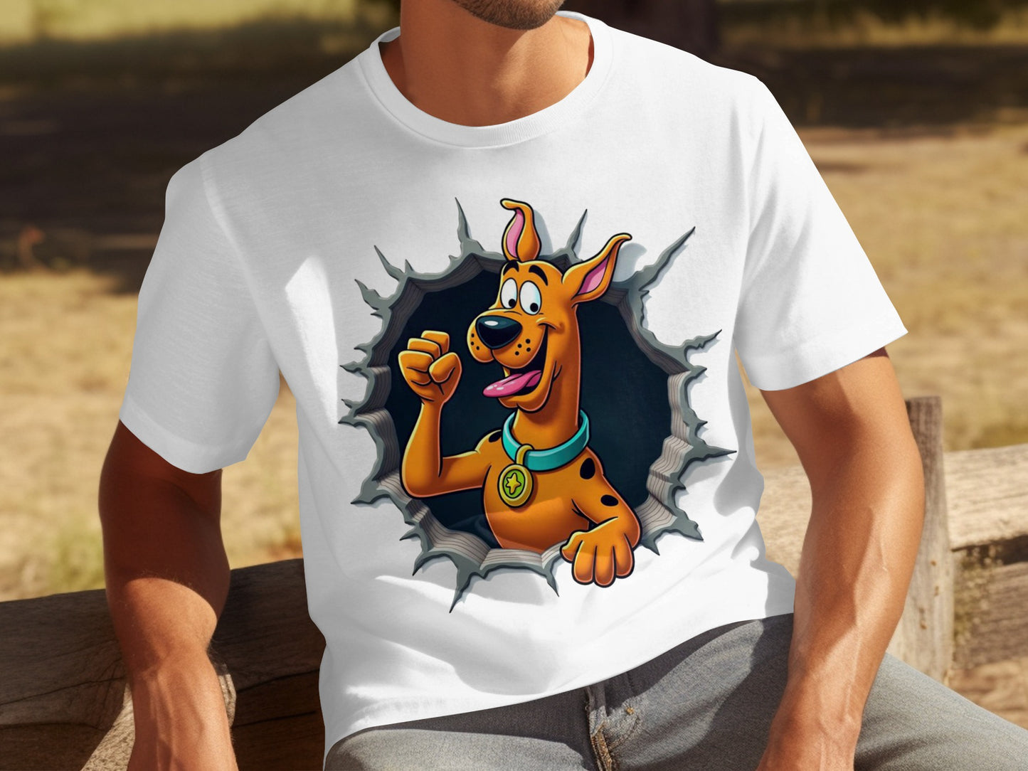 Scooby Doo Character Design Unisex T-Shirt Product