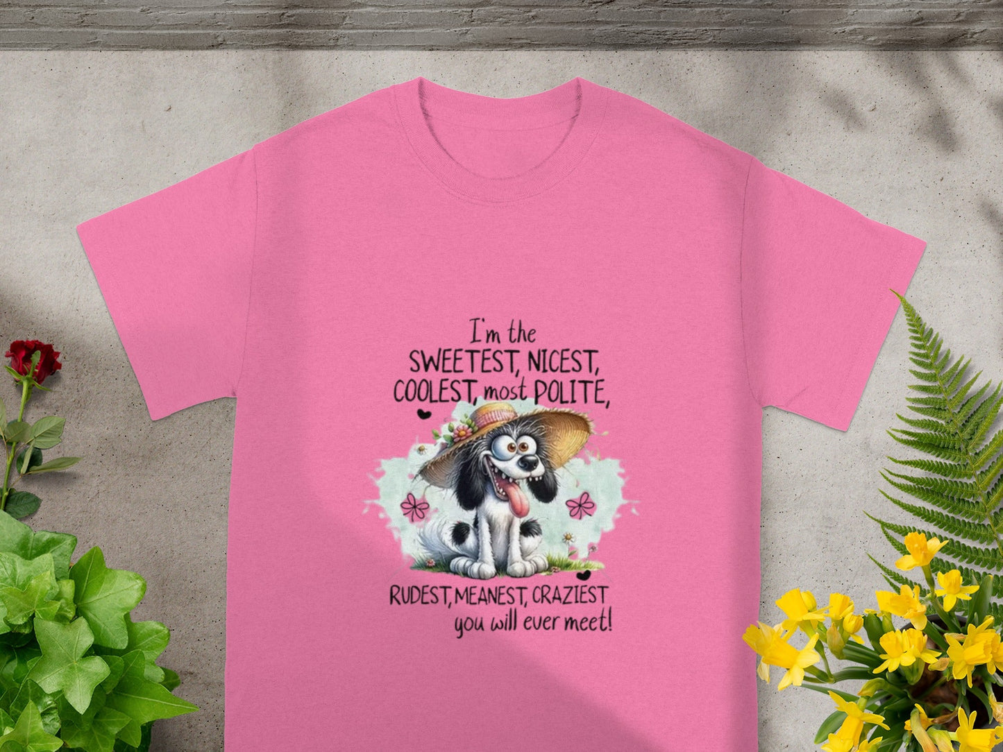 Sweetest Nicest Coolest Most Polite Meaniest Craziest Shirt