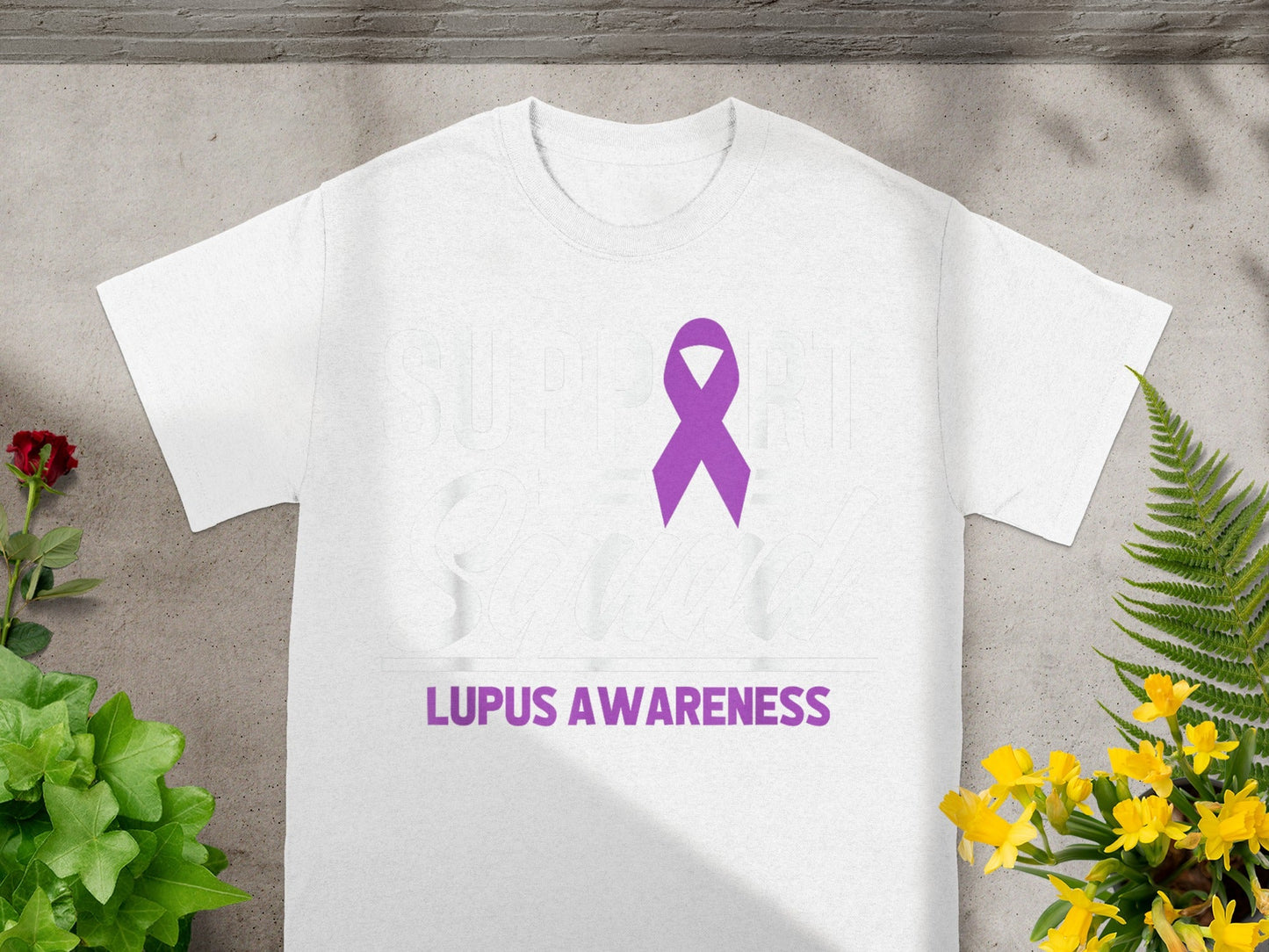 Support Squad Lupus Awareness T-shirt