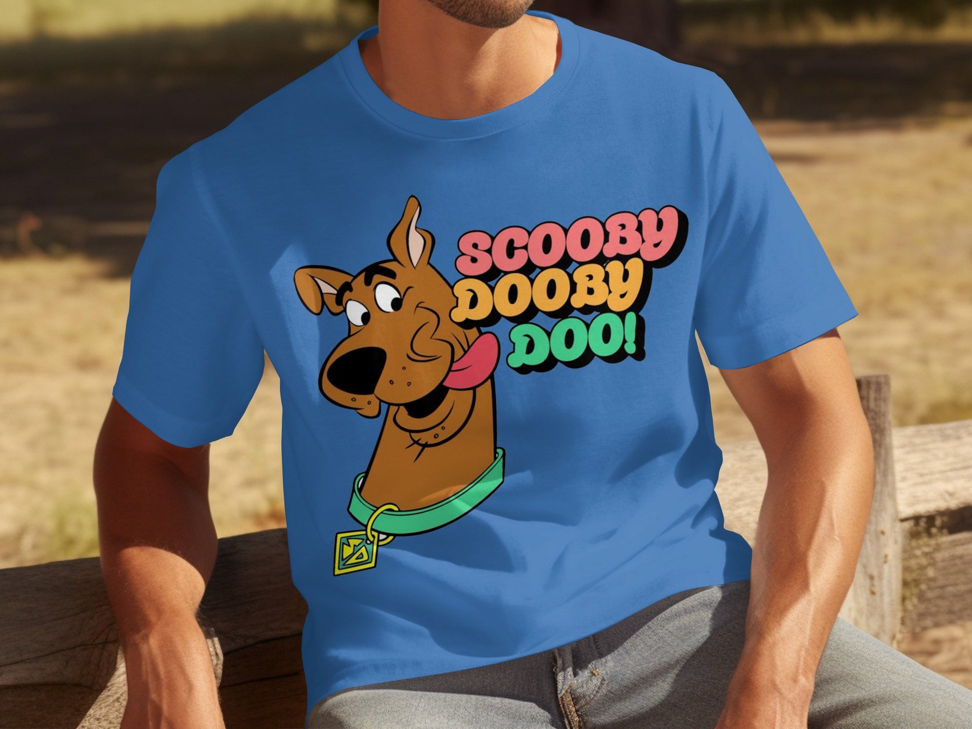 Scooby Dooby Doo Graphic Tee for Cartoon Fans