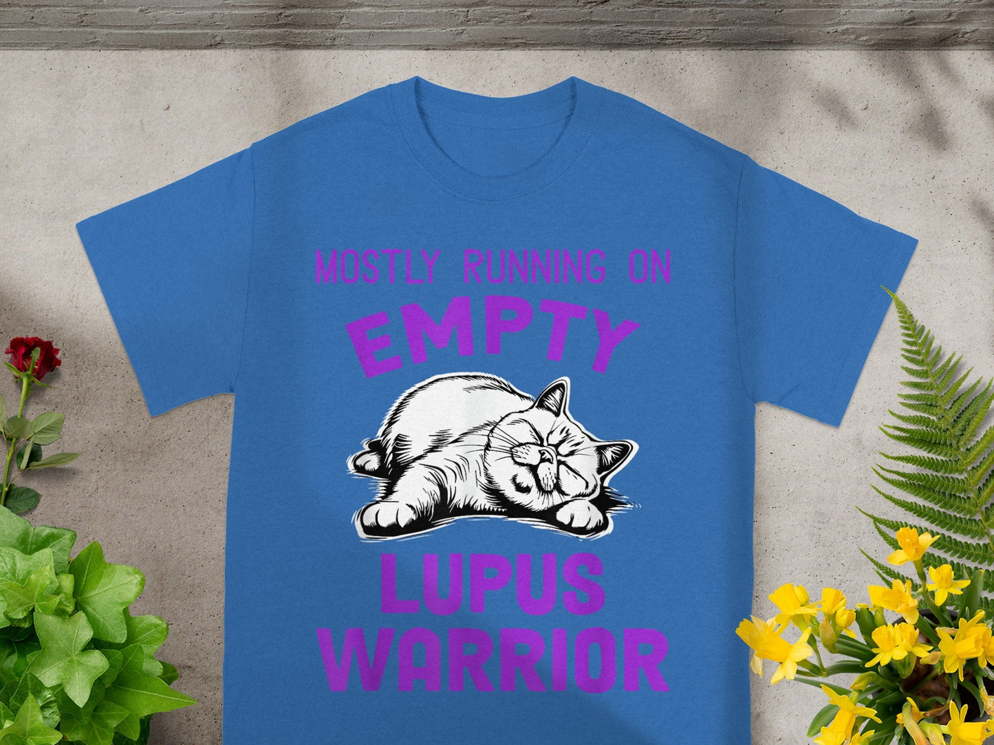 Mostly Running On Empty Lupus Warrior T-shirt