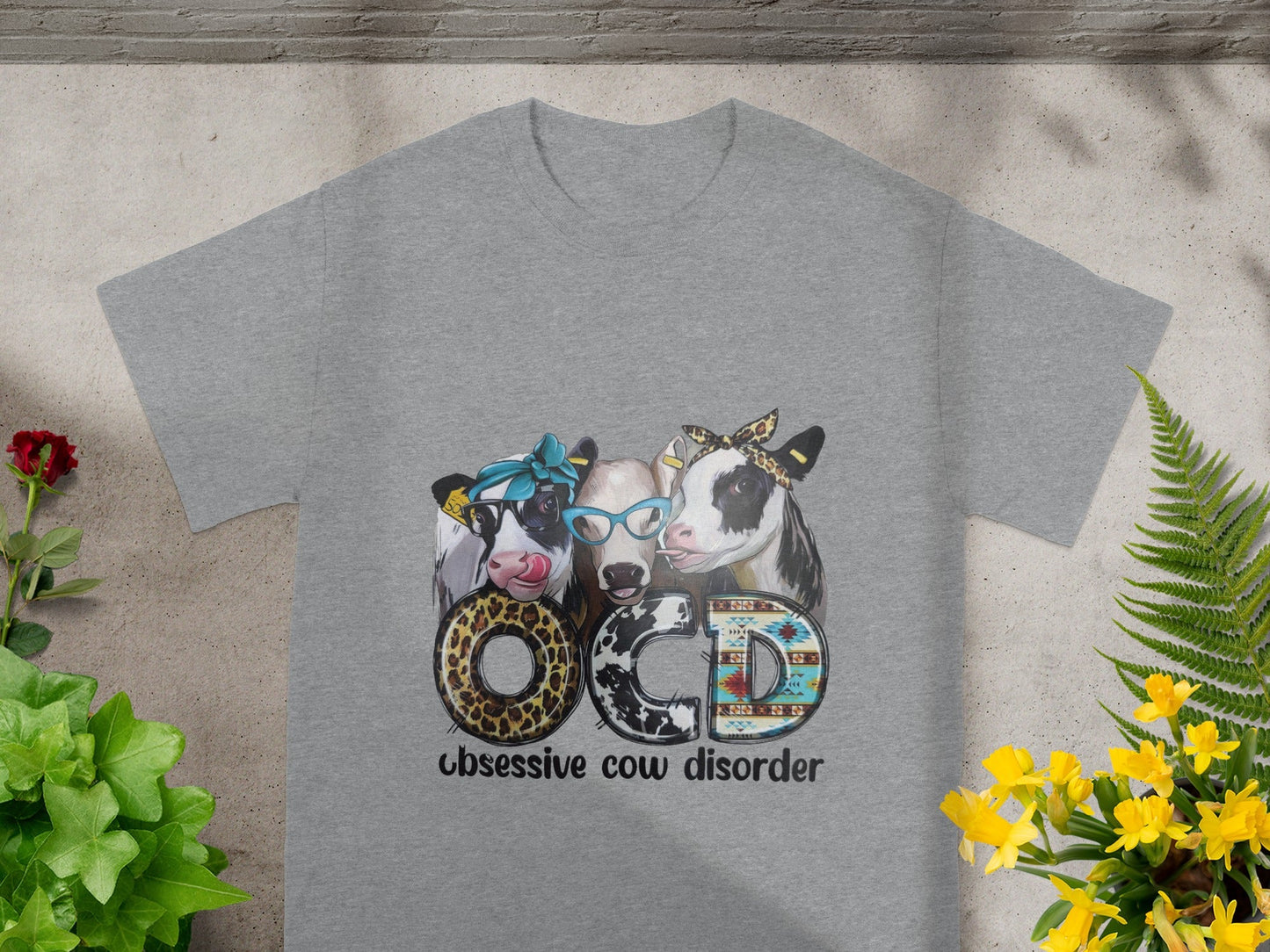 Obsessive Cow Disorder Funny Animal Lover Shirt