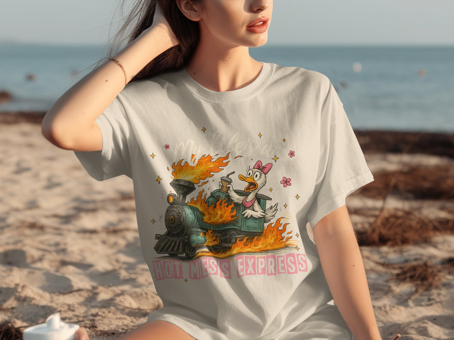 My Life's a Hot Mess Express Graphic Shirt